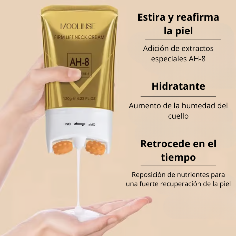 8HA® - Crema Lifting Reafirmante Coreana para tu Cuello