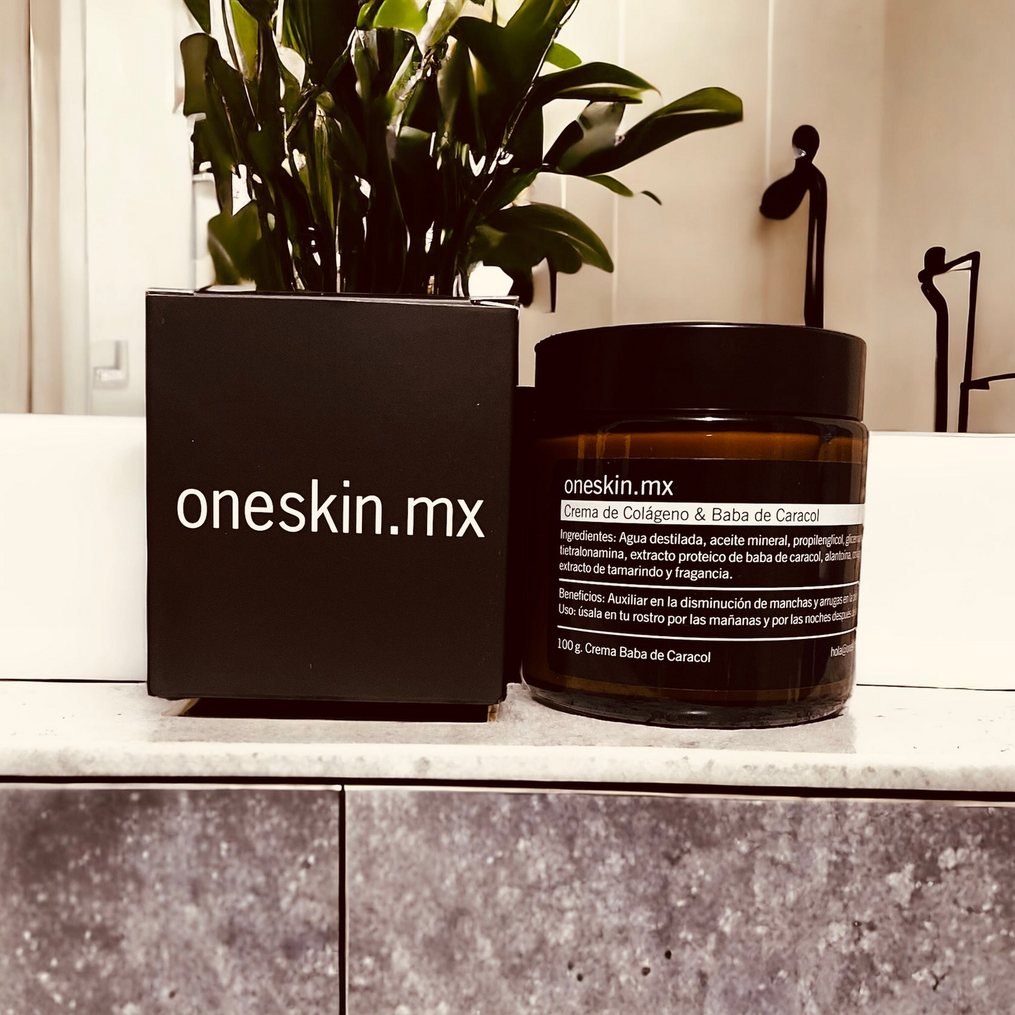 Crema Facial de Colágeno & Baba de caracol