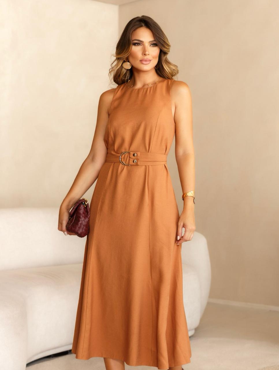 Robe tailleur midi en viscocrêpe Naiara